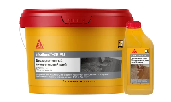 клей для паркета SikaBond 2K PU